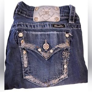 Miss Me ankle skinny jeans